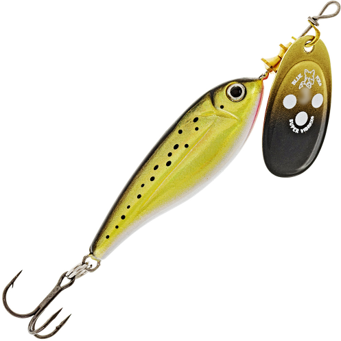 Блесна вращающиеся Blue Fox Minnow Super Vibrax №2 9гр. #G