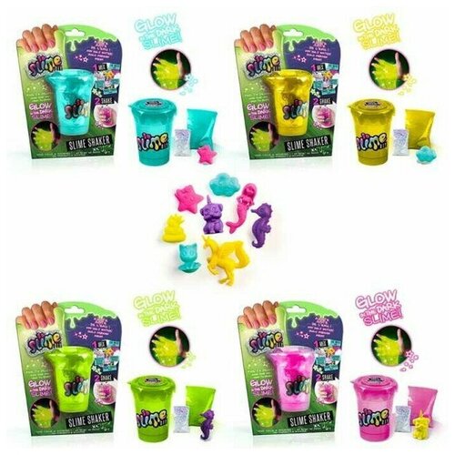 Набор для экспериментов, Canal Toys, SO SLIME, DIY, серии Slime Shaker, Слайм, светящийся, 1 набор
