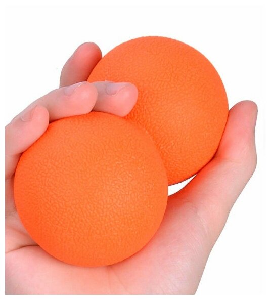 Массажный мяч двойной для мышц спины, бедер, плеч - фотография № 7