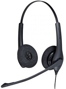 Гарнитура Jabra BIZ 1500 Duo QD, Black (1519-0154)