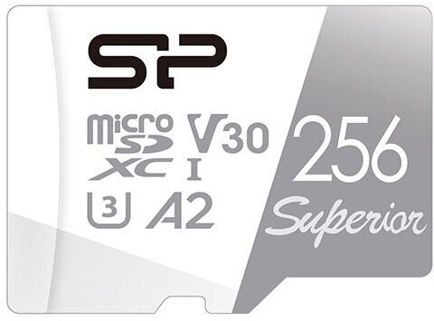 Флеш карта microSDXC Silicon Power 256GB SP256GBSTXDA2V20 Superior V30 A2 w/o adapter