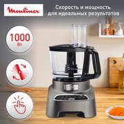 Кухонный комбайн Moulinex Double Force FP827E10, 1000 Вт