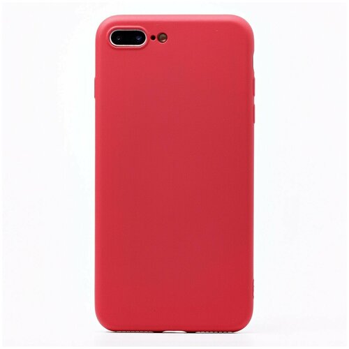 Чехол-накладка Activ для смартфона Apple iPhone 7 Plus, iPhone 8 Plus, Бордовый чехол книжка kaufcase для телефона apple iphone 7 plus 8 plus 5 5 бордовый трансфомер