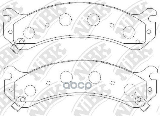 Колодки Торм. Пер. Ca Deville 4.6L 04- Dts Heavy Duty 4.6L 06-08 Ch Avalanche 1500/2500 5.3L 02-06 C2500 5.7L 04-07 Expre.