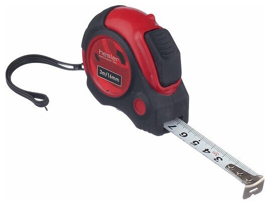 фото Рулетка Hesler с автостопом 3 м x 16 мм