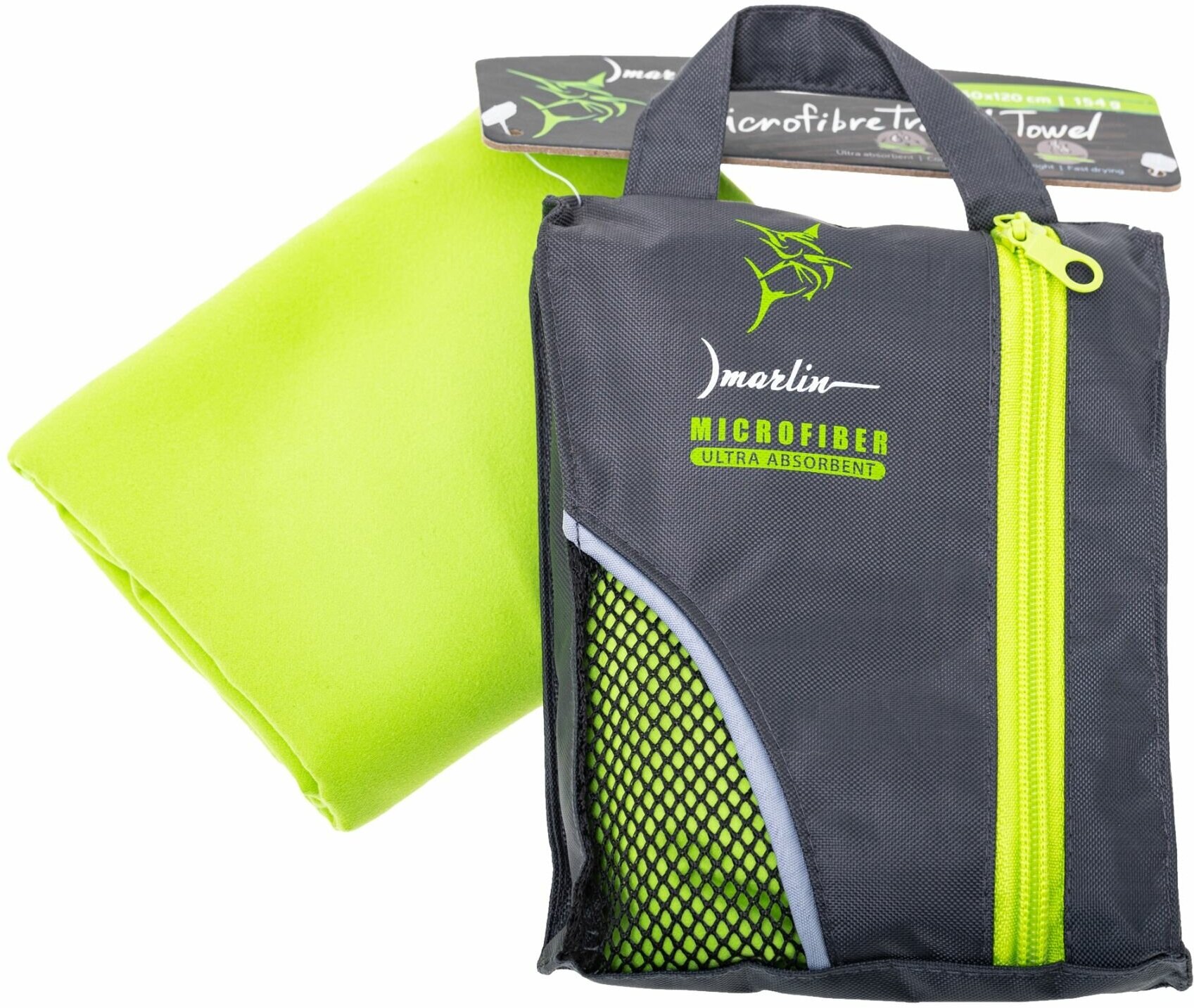 Полотенце Marlin Microfiber Travel Towel Lime, M