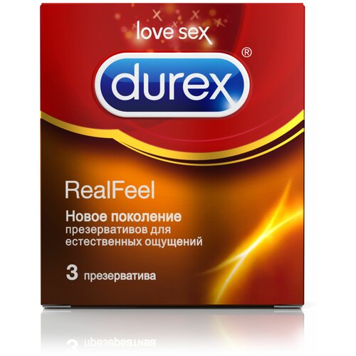 Презервативы для естественных ощущений Durex RealFeel №12