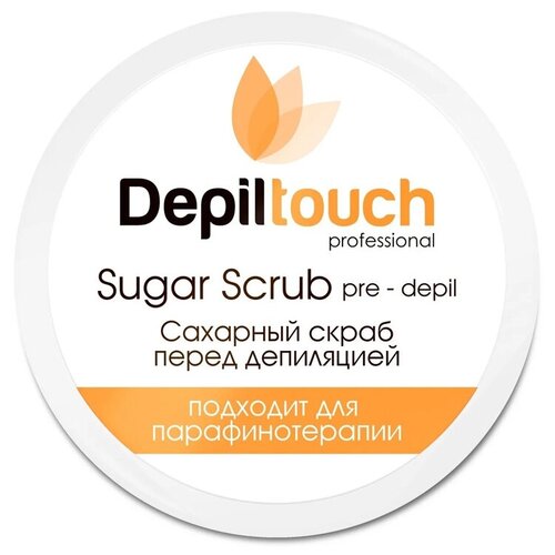 Скраб сахарный перед депиляцией с натуральным медом Depiltouch, 250 мл