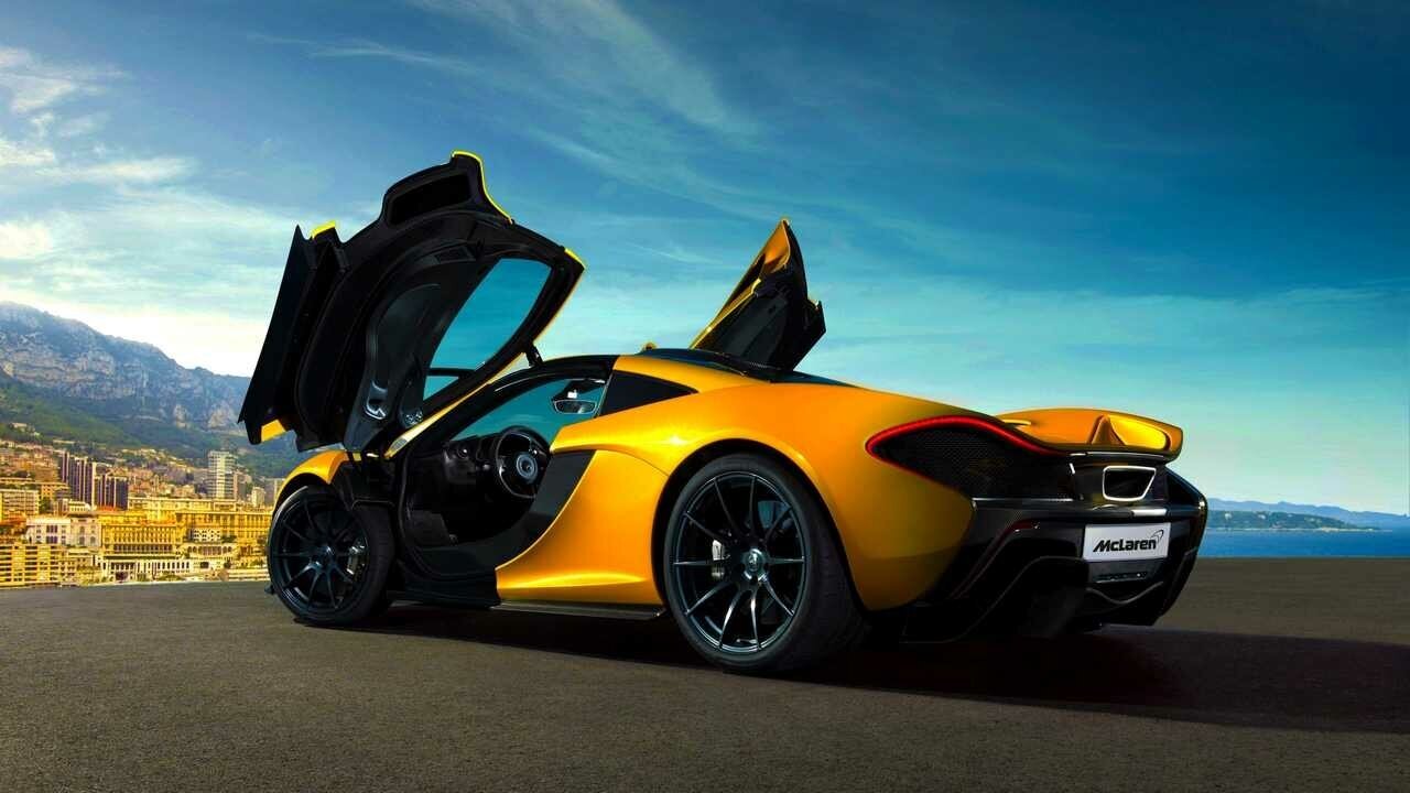 MCLAREN mp4 12c оранжевый