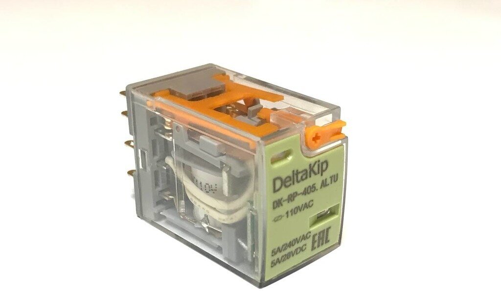 Промежуточные реле Delta-Kip DK-RP 405. ALTU 4 конт 110V AC (2шт)