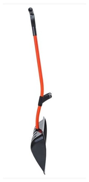 Скрепер для уборки снега CYCLE Ратник с Т-образной пластиковой ручкой и ручкой силы - фотография № 3