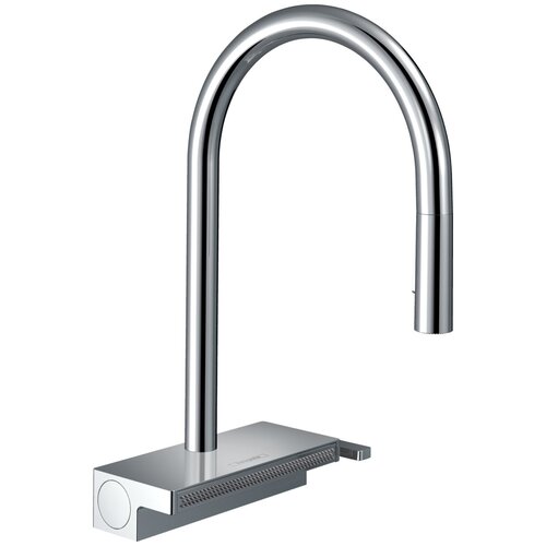 Смеситель для кухни Hansgrohe Aquno Select M81 73831000 смеситель для кухни hansgrohe aquno select m81 73836000 хром