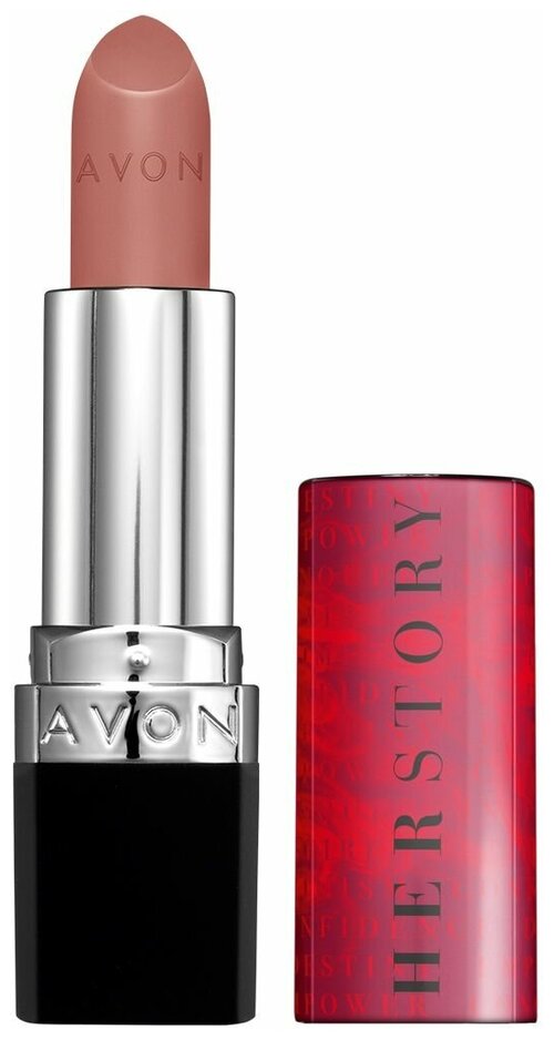 AVON Помада для губ True Herstory Perfectly Matte, оттенок Nude Suede