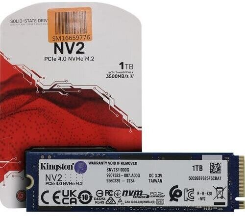 SSD Kingston NV2 SNV2S/1000G