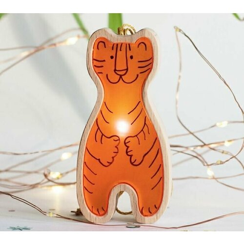 Фонарик-ночничок светодиодный тигр