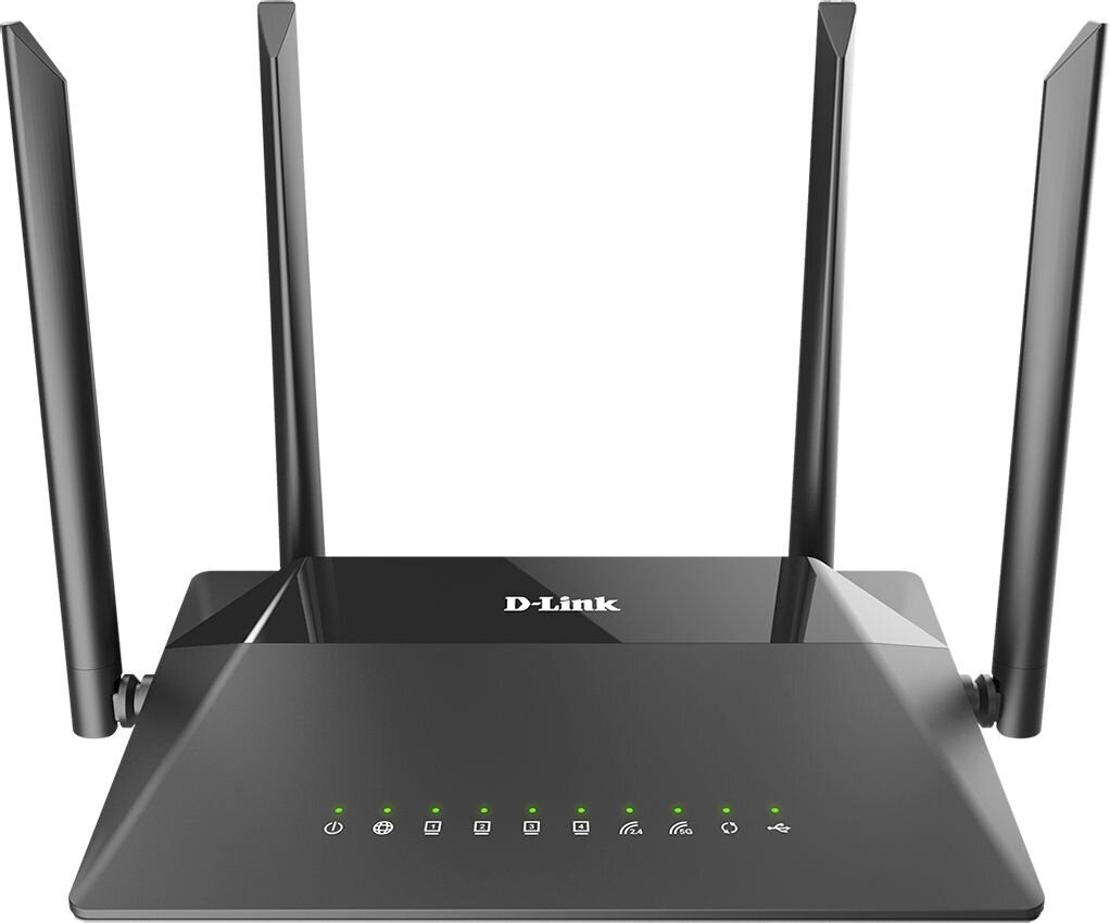 Wi-Fi роутер D-link DIR-825/R3A, черный