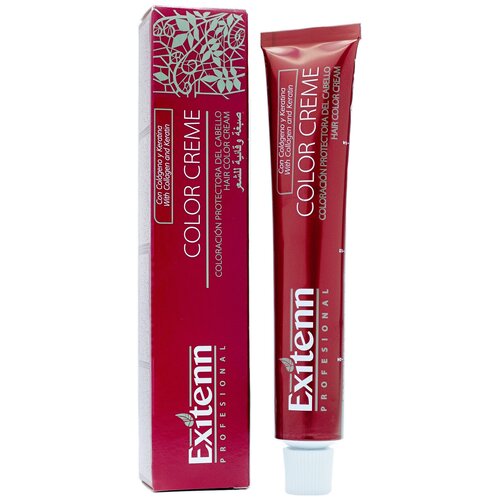 Exitenn Color Creme Крем-краска для волос, 571 Castano Claro Glace, 60 мл  - Купить