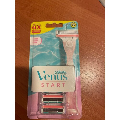 Сменные кассеты Gillette Venus Start, 4шт.