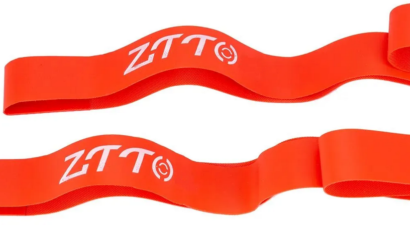 Ободная лента для колес 27.5 дюймов ZTTO 2 штуки, красная