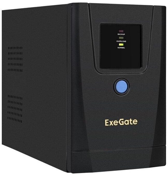 ИБП ExeGate EX292767RUS SpecialPro UNB-650. LED. AVR.1SH.2C13 650VA/360W, black