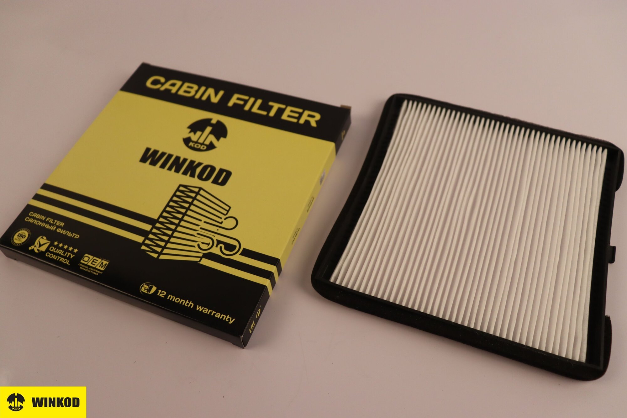 Салонный фильтр WC4980 аналог MANN FILTER CU1910 для KIA Picanto I, II, Hyundai i10 I, II