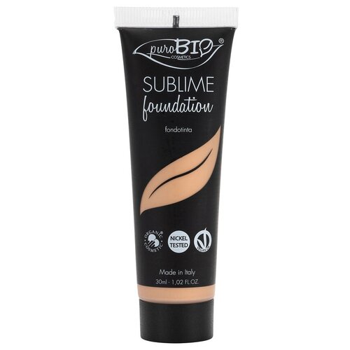 PuroBIO Тональный крем Sublime Foundation Fondotinta, 30 мл, оттенок: 03 purobio тональный крем sublime foundation fondotinta 30 мл оттенок 01