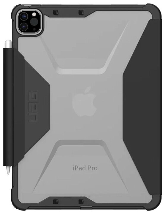Чехол UAG Plyo для iPad Pro 11' и Air 109' (2018-2022г) черный/прозрачный (Black/Ice)