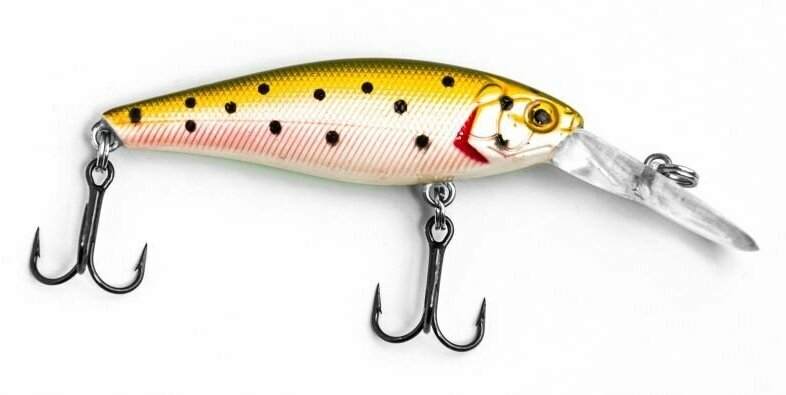 Воблер RUBICON DEEP AIM-MINNOW S, 58мм, 7гр, заглубление 0-1.5m, S13