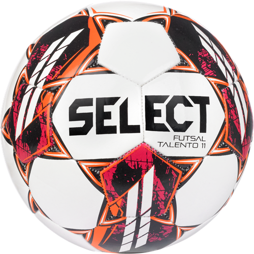 Футзальный мяч Select Futsal Talento 11 v22, 52,5-54,5 см, бело-оранжевый 52,5-54,5 см