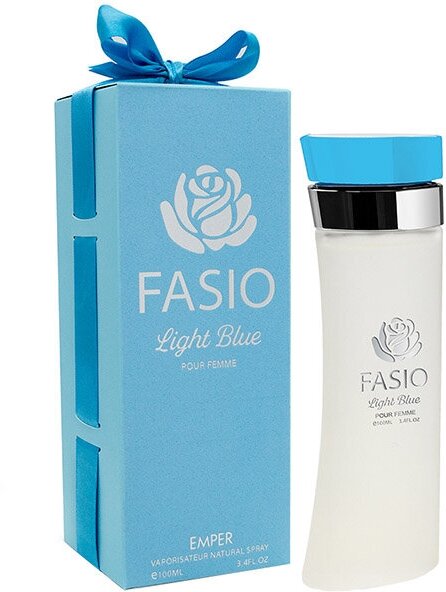 Emper Женский Fasio Light Blue Парфюмированная вода (edp) 100мл