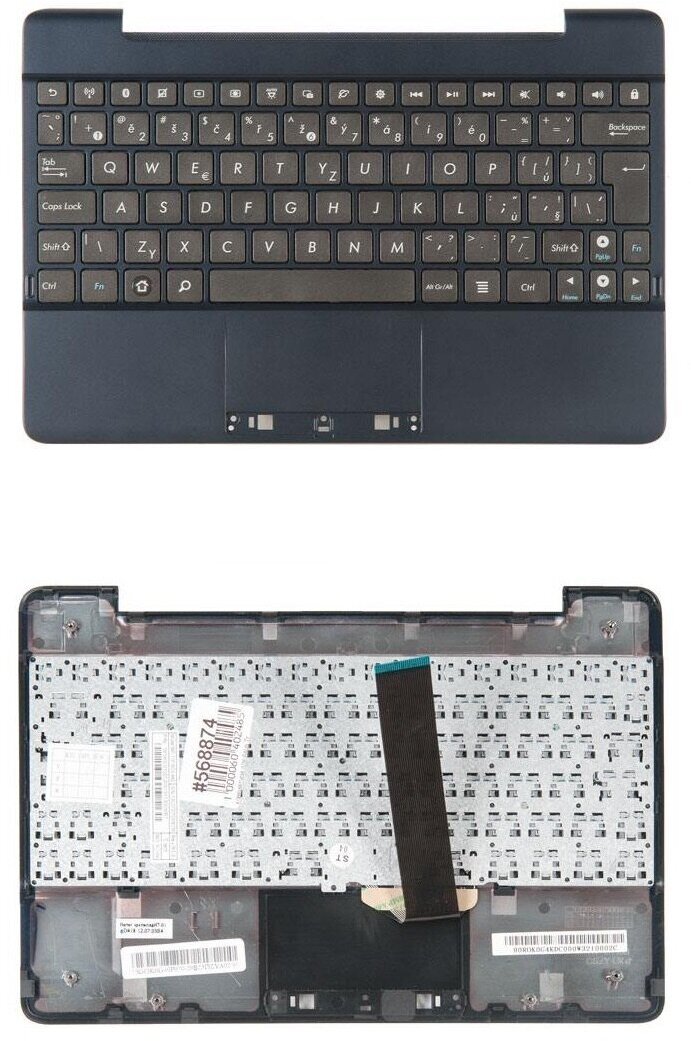 Keyboard / Клавиатура для Asus Transformer Pad TF300T синяя