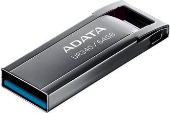 USB Flash накопитель 64Gb ADATA UR340 Black (AROY-UR340-64GBK)