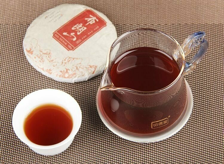 Чай пуэр Коричневый горный блин 100 грамм 2020 года - фотография № 9