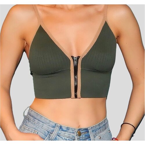 Топ Anisa, размер 40-44, зеленый