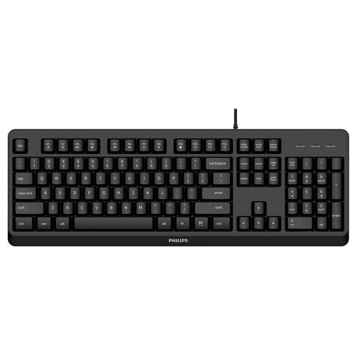 Клавиатура Philips SPK6207BL USB черный 126900₽