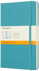 Блокнот Moleskine Classic (в линейку) Large голубой