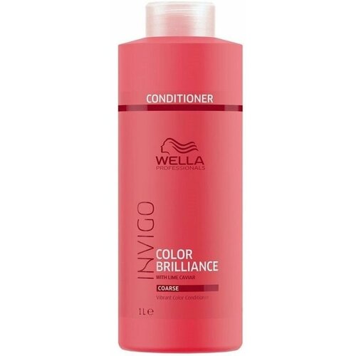 Wella Invigo Color Brilliance Coarse Protection Conditioner - Бальзам-уход для защиты цвета окрашенных жёстких волос 1000 мл