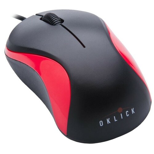 Мышь Oklick 115S Black Red USB