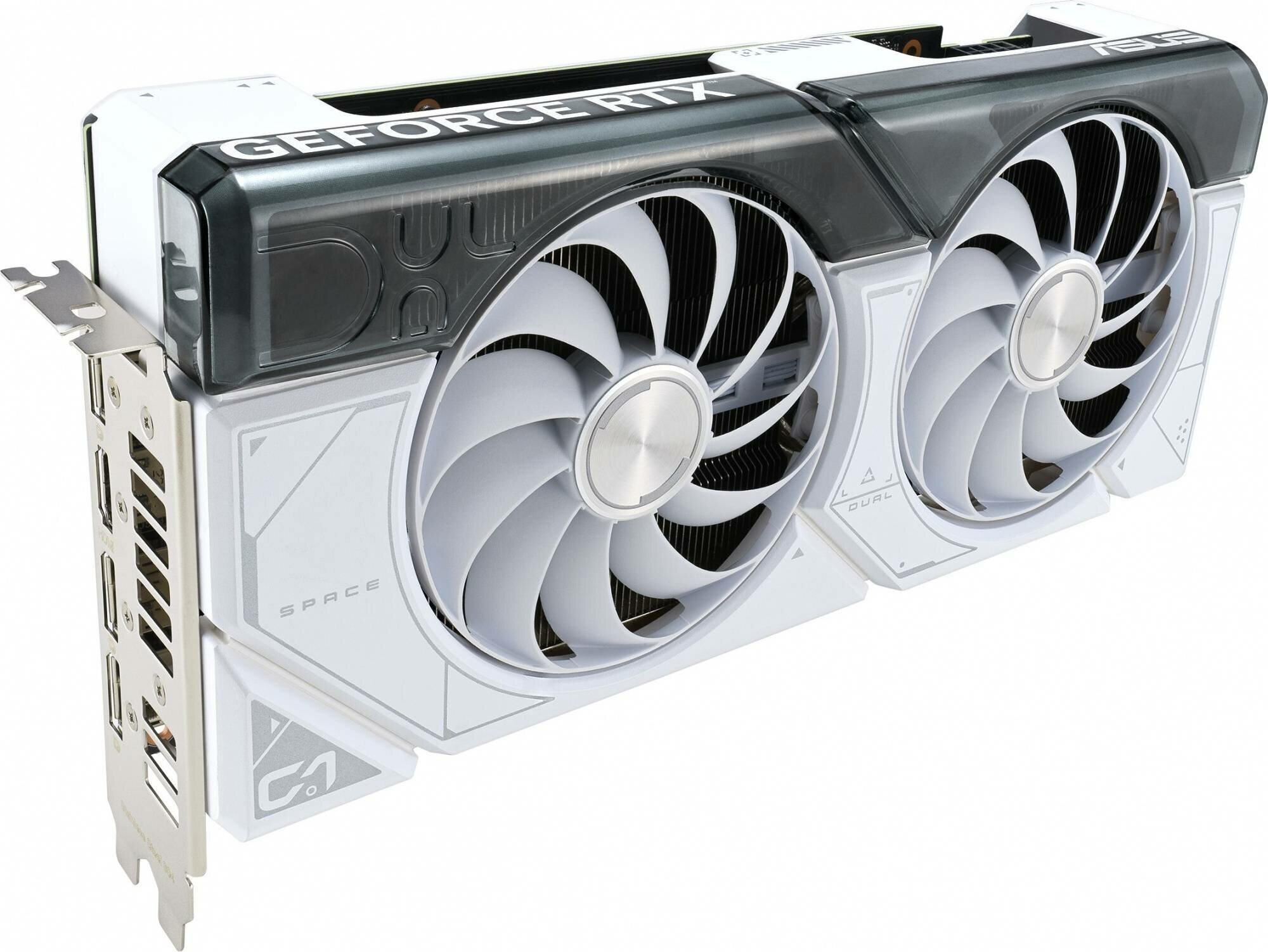 Видеокарта Asus DUAL-RTX4070-O12G-WHITE 12288 МБ, RET - фото №2