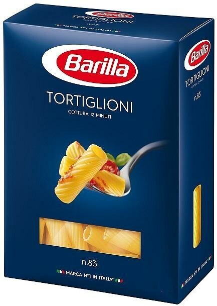 Трубочки №83 Barilla Тортильони 450г