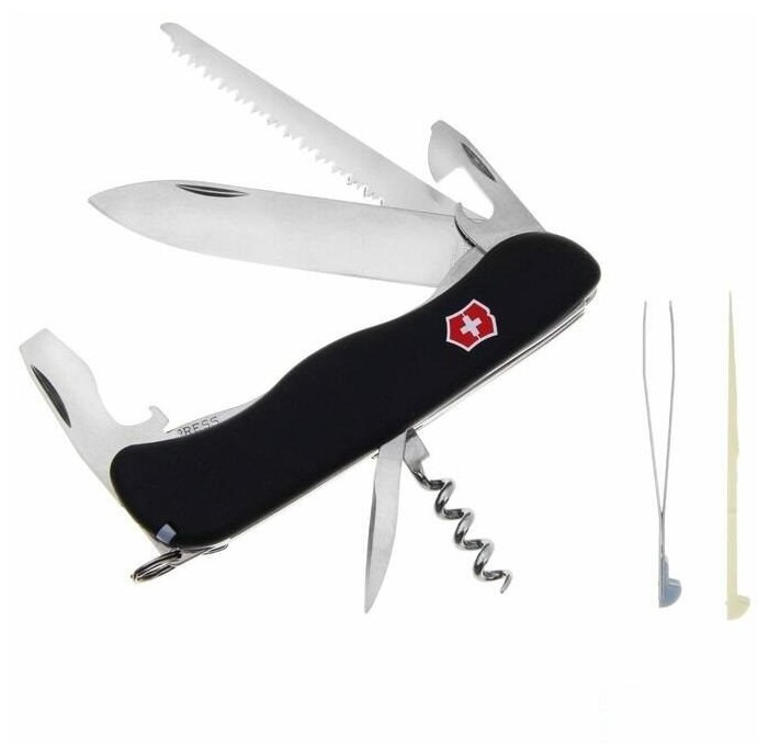 Нож перочинный Victorinox FORESTER (0.8363) 111мм 12функций красный - фото №8