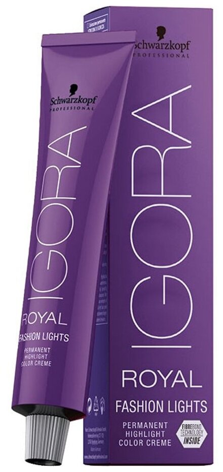 Schwarzkopf Professional Royal крем-краска Fashion lights, L-33 матовый экстра