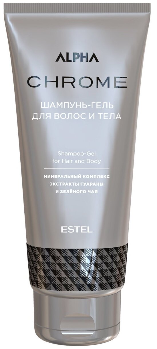 Estel Шампунь-гель для волос и тела Estel Chrome, 200 мл (Estel, ) - фото №2