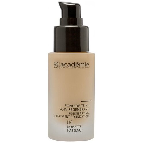 Academie Тональный крем Fond de Teint Soin Regenerant, 30 мл/30 г, оттенок: 04 Hazelnut, 1 шт.