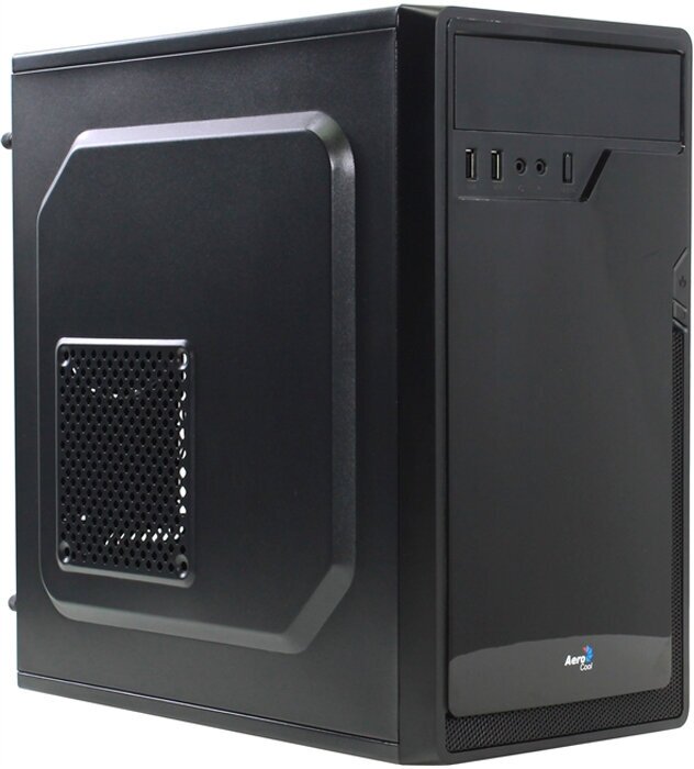 Корпус MicroATX Minitower AeroCool Cs-100 Advance Black