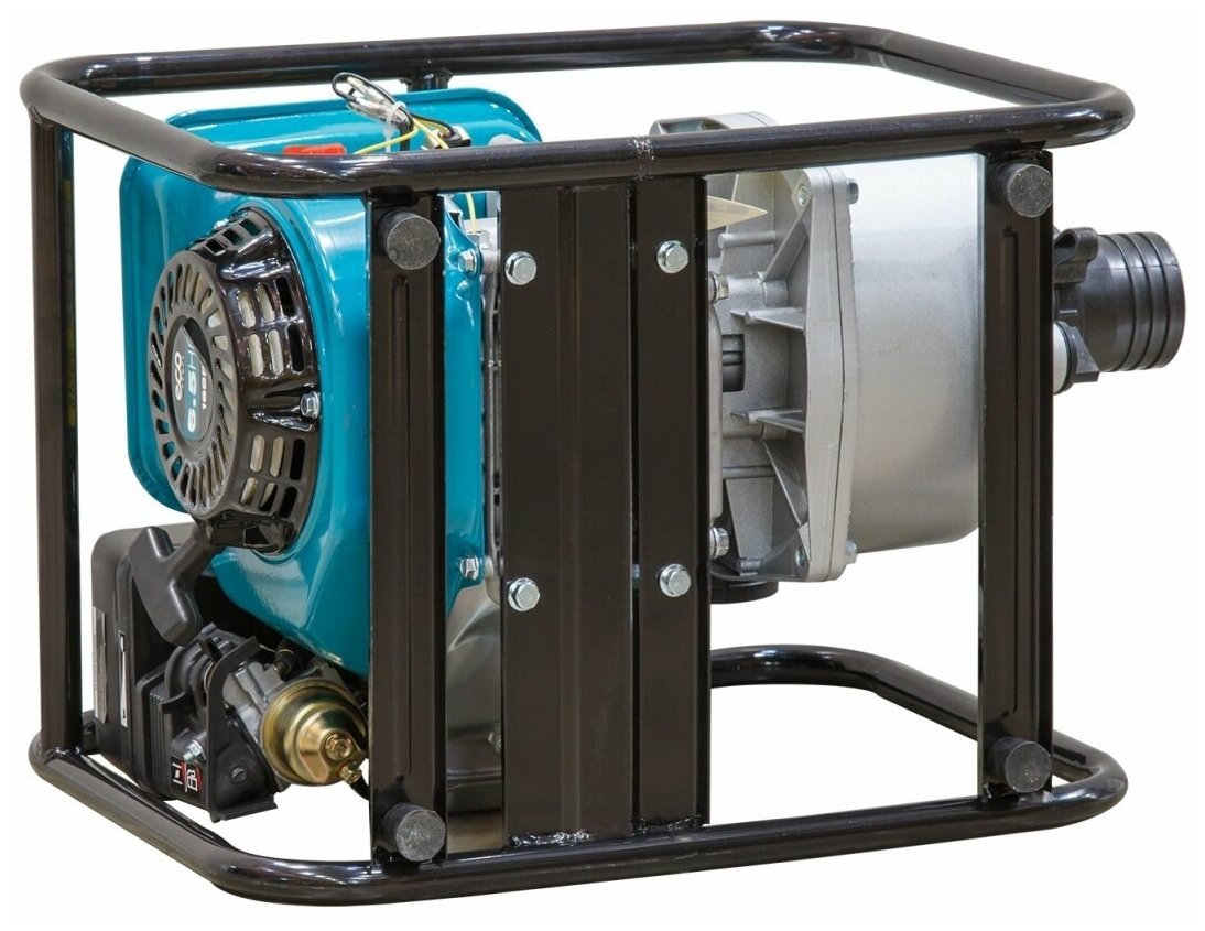 Мотопомпа бензиновая ECO WP-1204C (для слабозагрязненной воды, 4,9 кВт, 1200 л/мин, 3") (WP-1204C) - фотография № 7