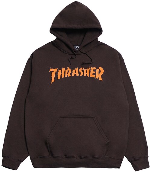 Толстовка Thrasher Burn It Down Hood Dark Chocolate / XL