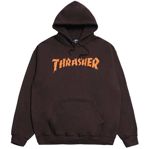 Толстовка Thrasher Burn It Down Hood Dark Chocolate / XL