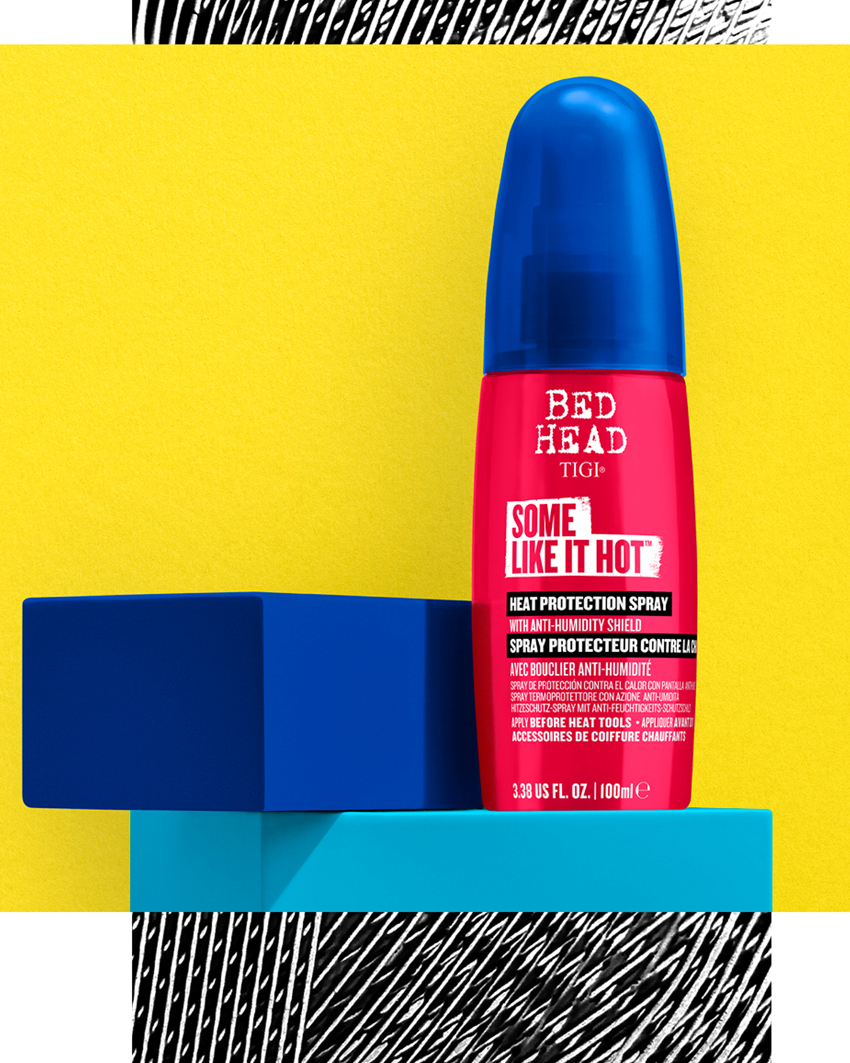 TIGI Bed Head Some Like It Hot Spray Термозащитный спрей для укладки волос, 100 мл