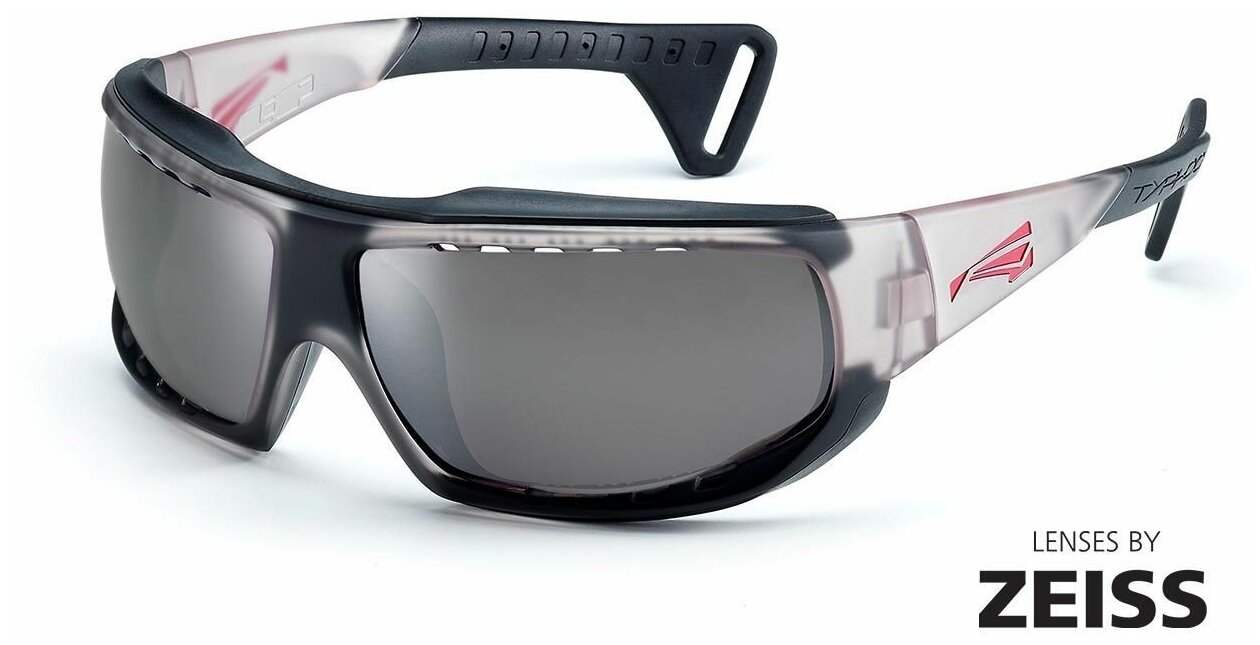 Солнцезащитные очки LiP Sunglasses  LiP Typhoon / Trans. Grey - Black / Zeiss / PA Polarized / Methane Smoke